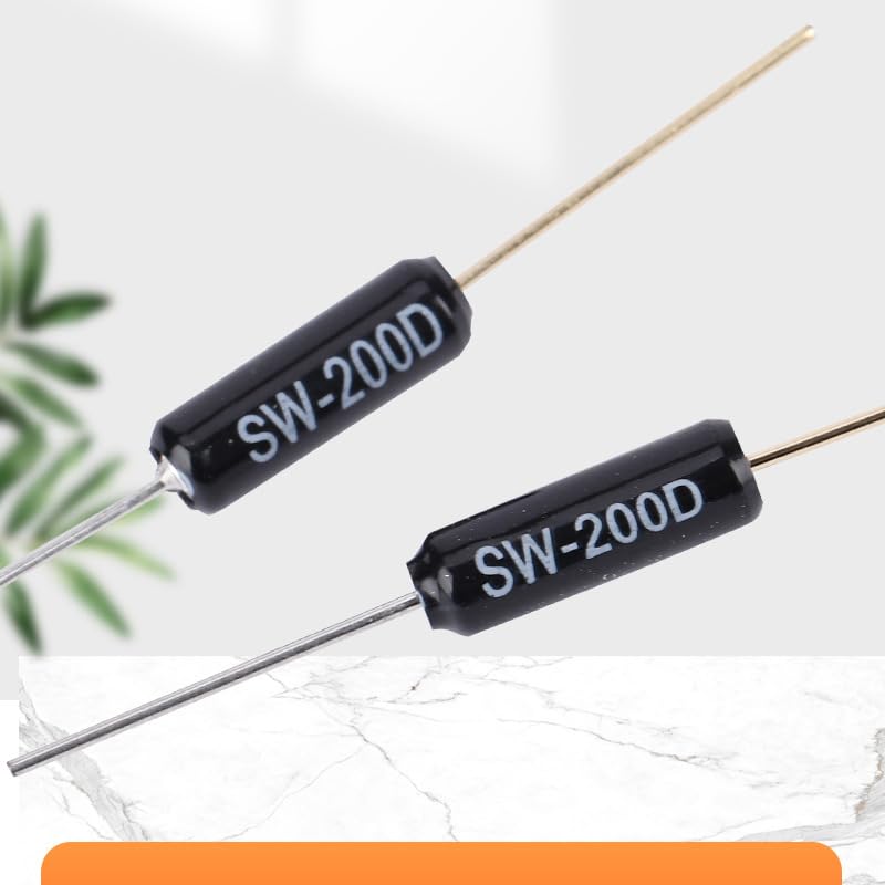 20 pack sw-200d metal ball tilt switch sensor angle balance bead vibration sensors transducer instead of mercury switches highly sensitive for arduino raspberry pi diy electric vehicle alarm