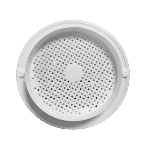 Image of Chimney Pipe Vent Cover 6 Inch /150mm for Kitchen Chimney Pipe Outer Vent Cover Cover /Ventilation Cap /Chimney Exhaust Pipe Cowl Cover White
