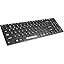 Man & Machine Its Cool Keyboard - Washable IP65 Rated Black Keyboard