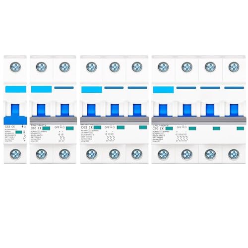 MCB solaire protection courts-circuits photovoltaïque 2P 6A DC 1000V