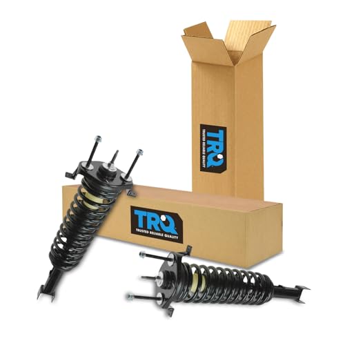 Image of TRQ Rear Strut and Spring Assembly Set 2 Piece | For 2001-2006 Chrysler Sebring