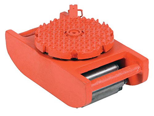 Vestil VHMS-8 Steel Swivel Top Machine Roller, 10