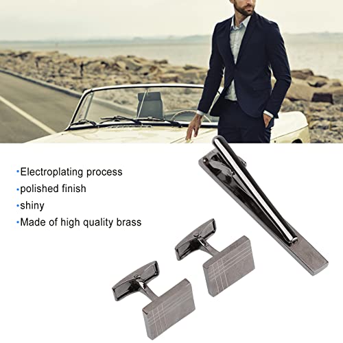 Set manchetknoop dasspelden voor heren Galvanisch proces - Image 4