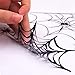 75PCS Spider Web Window Stickers Halloween Decorations Decals - Haunted House Party Supplies Ornaments-6 sheets