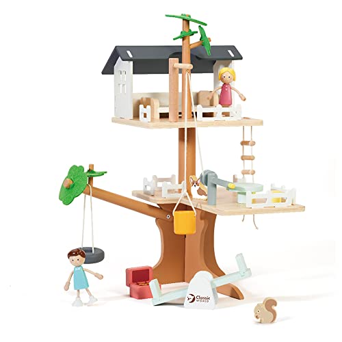 Cabane en bois Classic World 31 pièces pour la motricité fine