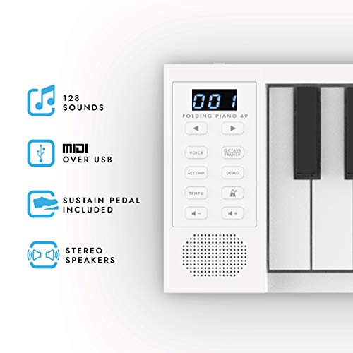 Carry-On, 49-Key Portable Keyboard (Foldpiano49) #TOP2
