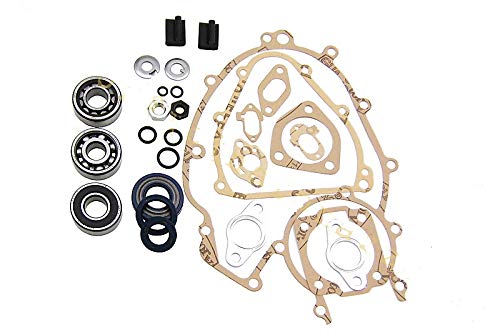 Kit REVISIONE MOTORE COMPLETO COMPATIBILE CON VESPA 125 PRIMAVERA GUARNIZIONI CUSCINETTI