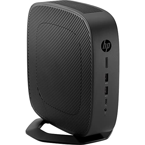 Image of HP t740 Thin ClientAMD Ryzen V1756B Quad-core (4 Core) 3.25 GHz - TAA Compliant - AMD Chip - 8 GB RAM DDR4L SDRAM - 32 GB Flash - AMD Radeon Vega 8 Graphics - Gigabit Ethernet ThinPro - DisplayPo