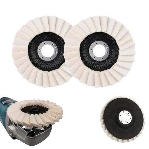 ノーブランド品 グラインダー バフ ウールフェルト