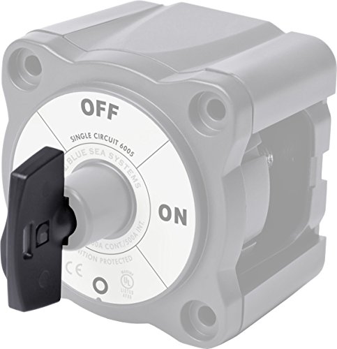 Image of Blue Sea Systems 7900200 m-Series Battery Switch Key Replacement for 6005200, Black