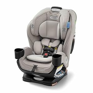 Graco Extend2Fit Convertible Baby Car Seat, Rear and Forward Facing, Adjustable Extension Panel for Extra Legroom, Ashten