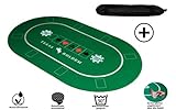 ✔️ECHTES CASINO GEFÜHL - durch das Design und der Qualität wird jeder Pokerabend zum Casinobesuch, Ihre Freunde werden begeistert sein!