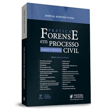 Capa do livro Prática Forense em Processo Civil