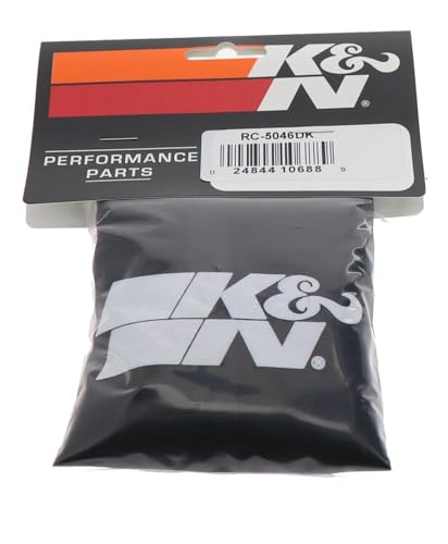 Image of K&N RC-5046DK Black Drycharger Filter Wrap - For Your K&N RC-5046 Filter