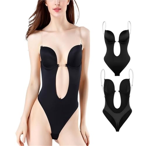 Body sans bretelles pour femmes shapewear gainant ficelle dos nu invisible
