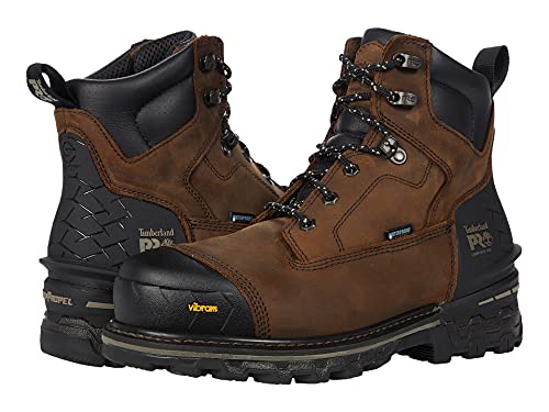 Timberland PRO Timberland PRO Men's Boondock HD 6 Inch Composite Safety Toe Waterproof Industrial Work Boot, Brown, 11 M US