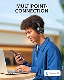 soundcore H30i Kabellose On-Ear Kopfhörer, Faltbares Design, Purer Bass, 70h Wiedergabe, Bluetooth 5.3, Leicht und bequem, App Steuerung, Multipoint-Verbindung