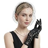 Un cadeau digne d'un cadeau : cet élégant bandeau en voile noir est un cadeau attentionné et inoubliable pour une amie, une mariée ou une sœur. Que ce soit pour un anniversaire, un mariage ou une autre occasion spéciale, il peut laisser une impression profonde et devenir un souvenir précieux