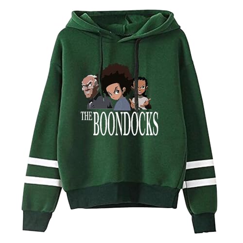 YUDI The Boondocks Autumn/Winter Men's and Women's Long sleeved Sweater Loose Fit Youth Sports Shirt
