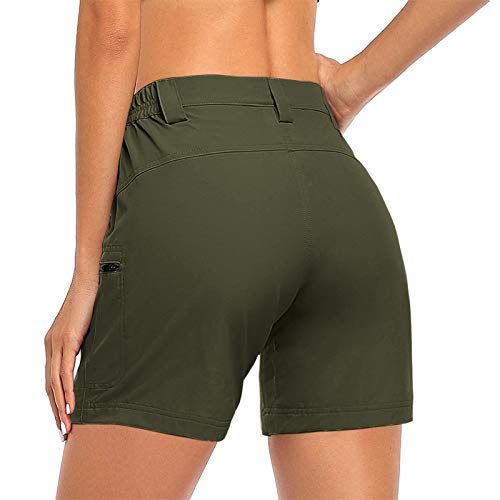 Shorts para atividades ao ar livre com calças curtas para caminhadas, verão, golfe, bolsos, calças f