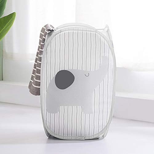 royalr Plegable del almacenaje de la Ropa Sucia Cesta de Malla Plegable Dirty Laundry Hamper Juguetes para niños Zapatos misceláneas del Organizador