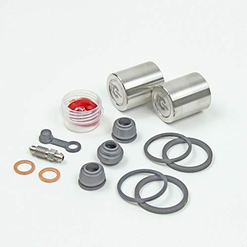Brakecrafters Front Brake Caliper Rebuild Seal and Stainless Steel Piston Kit BC13HPSS - Thumbnail 3