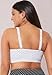 Swimsuits For All Women's Confidante Bra Sized Underwire Bikini Top - 36 F, White Black Polka Dot (Plus