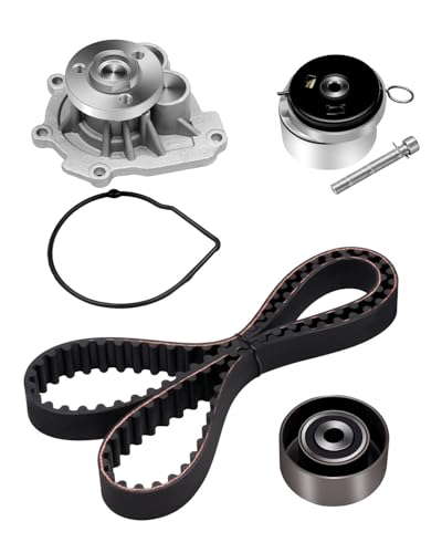 SCITOO Timing Belt Water Pump Kit Fit 2008-2014 Pontiac G3 Wave Saturn Astra Suzuki Swift+ Chevrolet Aveo Cruze Sonic Aveo5 4Cyl 1.6L 1.8L 24422964
