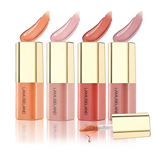 Aaiffey 4 Colors Liquid Blush For Cheek Makeup Mini Natural Blush Face Cosmetic Korean Makeup Blush Dewy Finish,Long-Wearing #TOP18