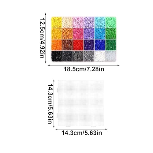 Actividades educativas en casa con este colorido kit de decoración de perlas hecho a mano 2