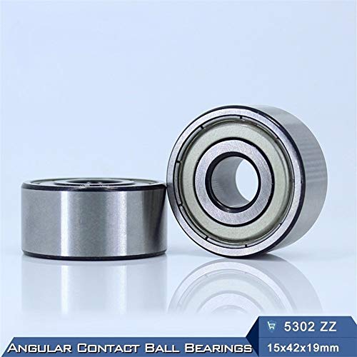 Rodamientos 3302 de doble hilera con blindaje metálico ZZ para soportar alta carga axial 4