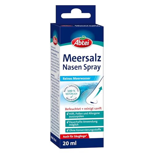 Abtei Meersalz Nasenspray - Befeuchtet & reinigt die Nase sanft, 20ml
