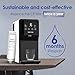 Waterdrop WD-N1-CF Water Filter, Replacement for N1 Countertop Reverse Osmosis System, 6-Month Lifetime