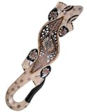 Villa Mestiza Gecko pared de madera 50cm | Artesanía de Bali