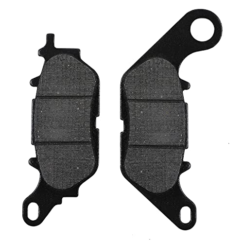 Image of Brake Disc Pad Compatible for (BLACK, IQUBE FRONT)