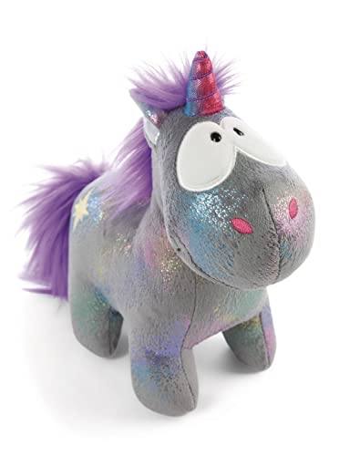 Peluche licorne Star Bringer NICI de 22 cm grise pour accompagner les enfants