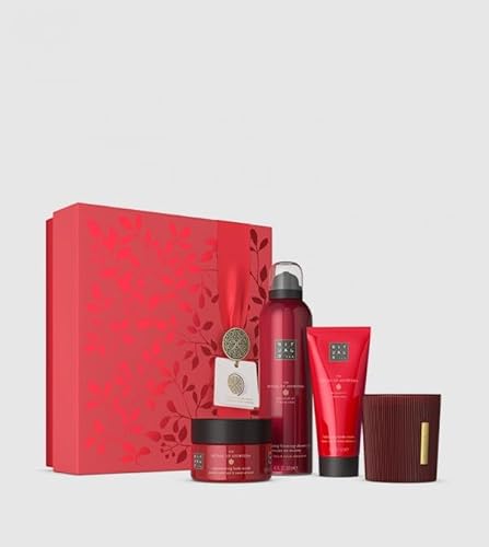RITUALS The Ritual of Ayurveda Medium Set (Body Cream 100ml + Candle 140g + Body Scrub 125g + Shower Gel 200ml)