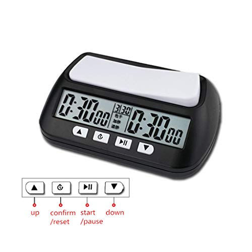 Horloge d'échecs numérique avec alarme sonore et compte à rebours - 5