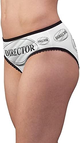 Director Sign Panties, Director Sign Underwear, Briefs, Cotton Briefs, Funny Underwear, Panties For Women