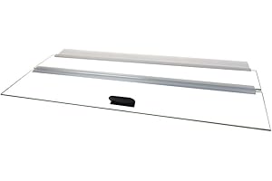 H2Pro Crystal Clear Ultra Clear 29 Gallon Glass Lid Aquarium