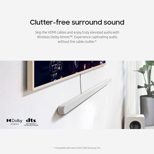 Samsung HW-S801D 3.1.2ch Soundbar w/Wireless Dolby Atmos, Ultra Slim Design, Q-Symphony, SpaceFit Sound Pro, Adaptive Sound, Game Mode Pro, Alexa Built-in by Samsung - Image 5