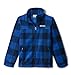 Columbia Youth Boys Zing III Fleece, Mountain Blue Check, XX-Small