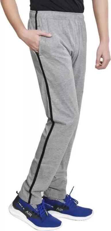 Image of Men Cotton Trackpants for Running, Jogging