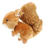 minkissy Plüsch Eichhörnchen Kuscheltier Cartoon Stofftier Deko mit Großem Weiches Sofa Ornament...