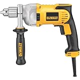 DEWALT Drill, Variable Speed Reversible, Pistol Grip, Anti-Lock Control, 1/2-Inch, 10.5-Amp (DWD220)