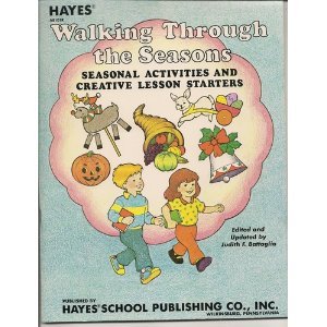Paperback WALKING THROUGH THE SEASONS Seasonal activities and creative lesson starters Book