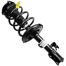 Shoxtec Front Left استبدال مجموعة Strut كاملة لعام 2005 2006 2007 2008 2009 2010 Toyota Sienna FWD Coil Spring Shock Absorber Kits Repl. الجزء رقم. 172363