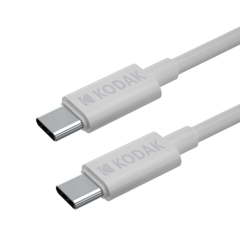 Cable USB-C a USB Kodak 30425972 Blanco Multicolor 1 m : Amazon.es