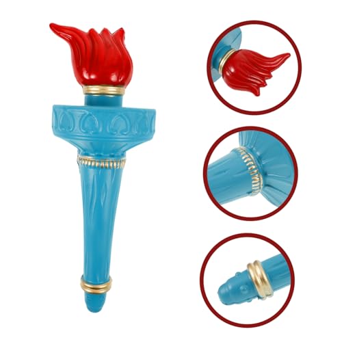 Torche pour cosplay en résine légère accessoire facile à porter