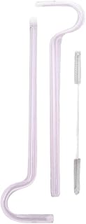 Anti Wrinkle Straw (PINK) | No Wrinkle Drinking Water bottle cup | Tiktok Viral Anti Wrinkle for Beauty | Plump Lips Anti-aging tumbler stanley | Flute Style sipper reuasble